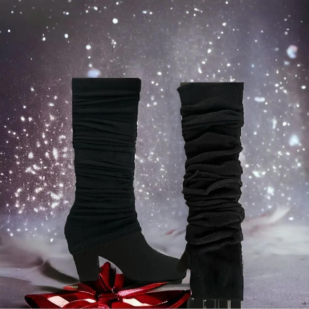SXY 4-piece Custom Set l Arm/Leg warmers l Black l New